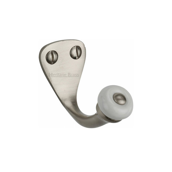 Traditional Single Robe Hook by M Marcus - Heritage Brass