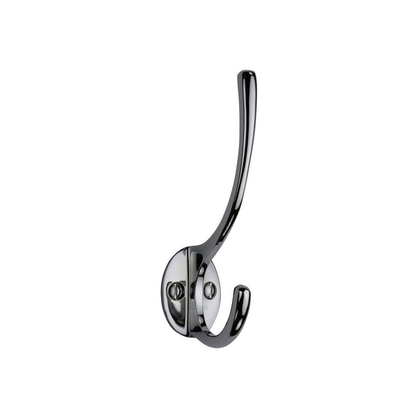 Long Hat & Coat Hook by M Marcus - Heritage Brass