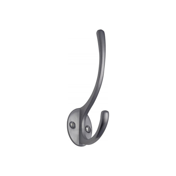 Long Hat & Coat Hook by M Marcus - Heritage Brass