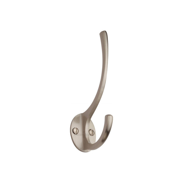 Long Hat & Coat Hook by M Marcus - Heritage Brass