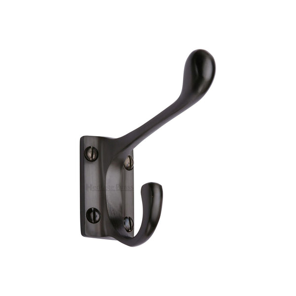 Ball End Hat & Coat Hook by M Marcus - Heritage Brass
