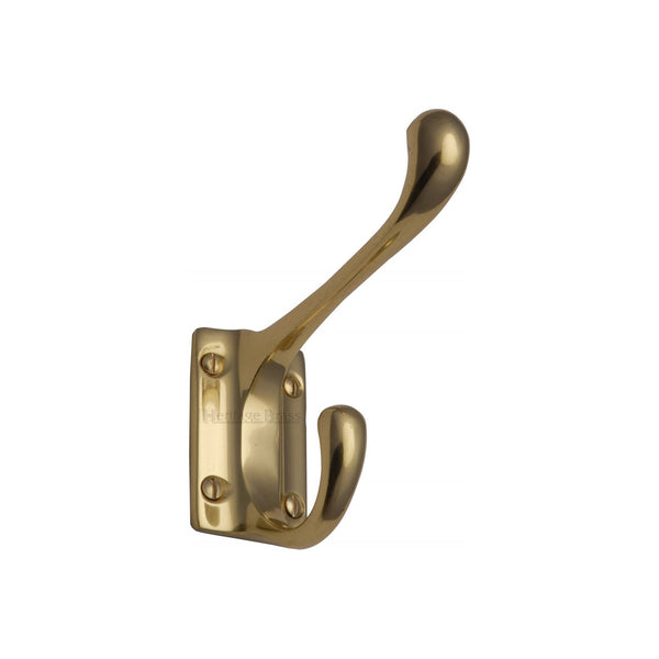 Ball End Hat & Coat Hook by M Marcus - Heritage Brass