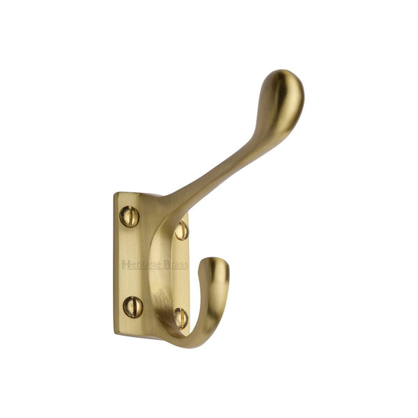 Ball End Hat & Coat Hook by M Marcus - Heritage Brass