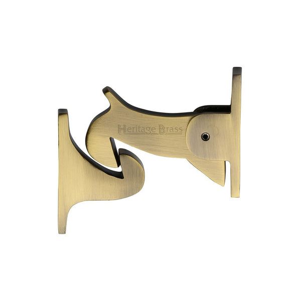 Gravity Door Holder by M Marcus - Heritage Brass