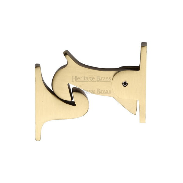 Gravity Door Holder by M Marcus - Heritage Brass