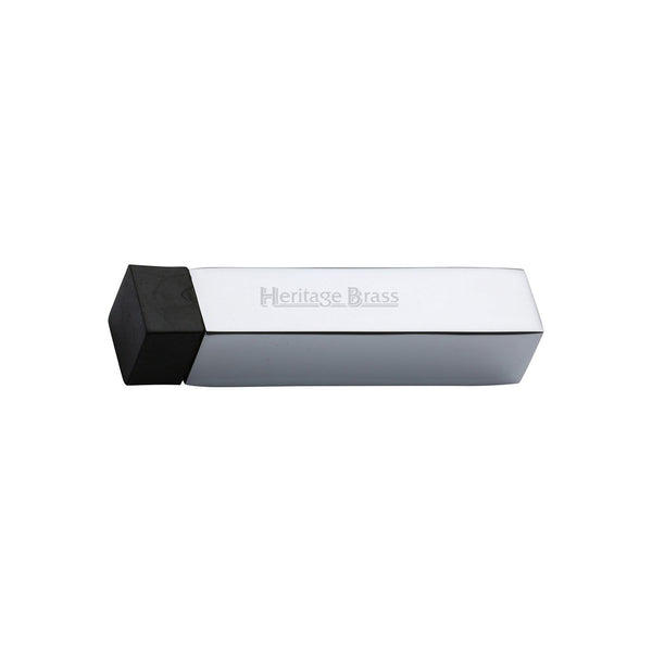 Square Wall Mounted Door Stop by M Marcus - Heritage Brass