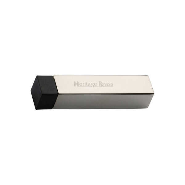 Square Wall Mounted Door Stop by M Marcus - Heritage Brass