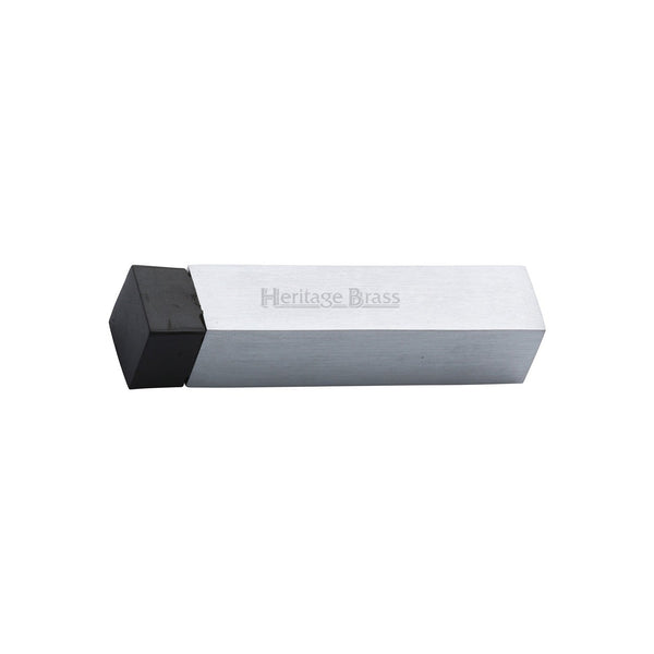 Square Wall Mounted Door Stop by M Marcus - Heritage Brass