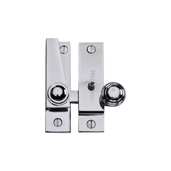 Sash Fastener Lockable - V1104L by M Marcus - Heritage Brass