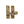 Sash Fastener Lockable - V1106L - Antique Brass