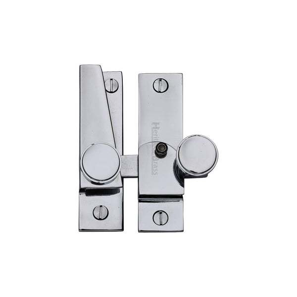 Sash Fastener Lockable - V1106L by M Marcus - Heritage Brass