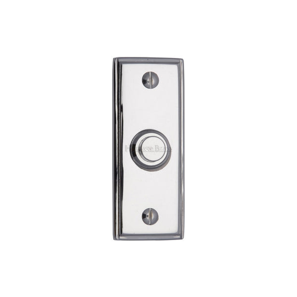 Oblong Bell Push by M Marcus - Heritage Brass