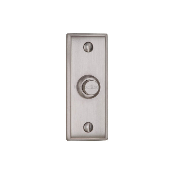 Oblong Bell Push by M Marcus - Heritage Brass