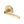 Sutton Door Handle on Round Rose by M Marcus - Heritage Brass