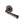 Colonial Door Handle on Round Rose by M Marcus - Heritage Brass