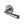 Colonial Door Handle on Round Rose by M Marcus - Heritage Brass
