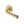 Colonial Door Handle on Round Rose by M Marcus - Heritage Brass