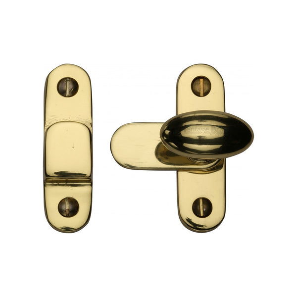 Hook and Plate Fastener by M Marcus - Heritage Brass