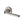Bellagio Door Handle on Round Rose by M Marcus - Heritage Brass