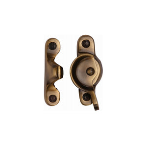 Fitch Pattern Sash Fastener by M Marcus - Heritage Brass