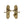 Meridian Door Handle on Plate by M Marcus - Heritage Brass