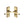 Victoria Short Door Handle on Plate by M Marcus - Heritage Brass