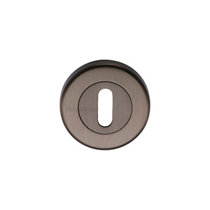 Standard Key Escutcheon Round - V4000 by M Marcus - Heritage Brass