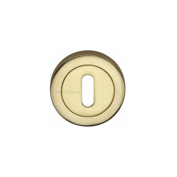 Standard Key Escutcheon Round - V4000 by M Marcus - Heritage Brass