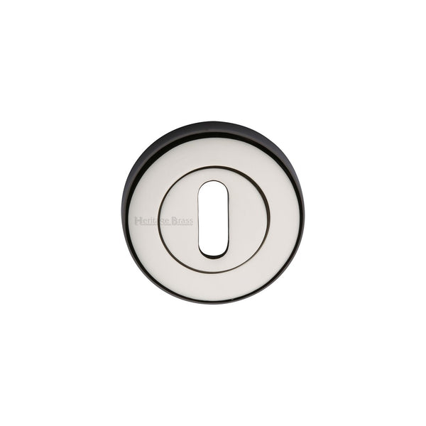 Standard Key Escutcheon Round - V4000 by M Marcus - Heritage Brass