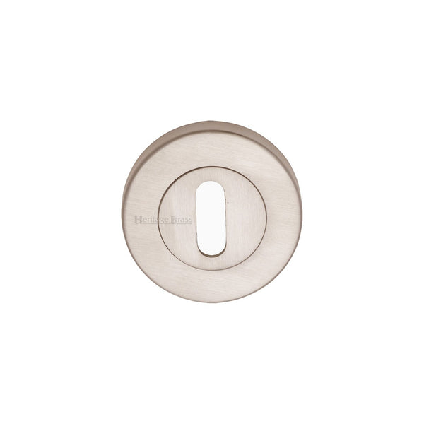 Standard Key Escutcheon Round - V4000 by M Marcus - Heritage Brass
