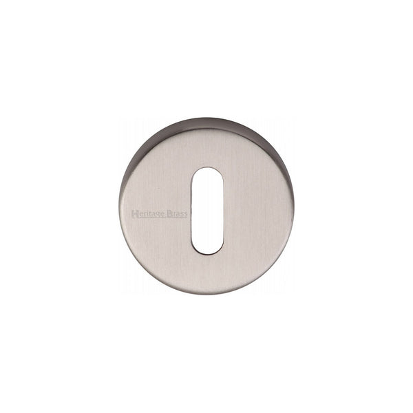 Standard Key Escutcheon Round - V4007 by M Marcus - Heritage Brass