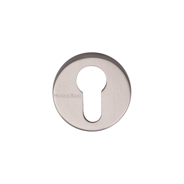 Euro Profile Cylinder Escutcheon Round - V4008 by M Marcus - Heritage Brass