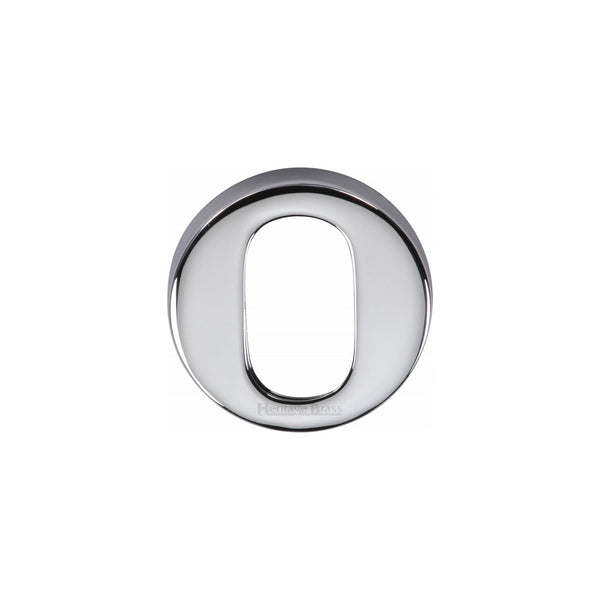 Oval Profile Cylinder Escutcheon Round - V4009 by M Marcus - Heritage Brass