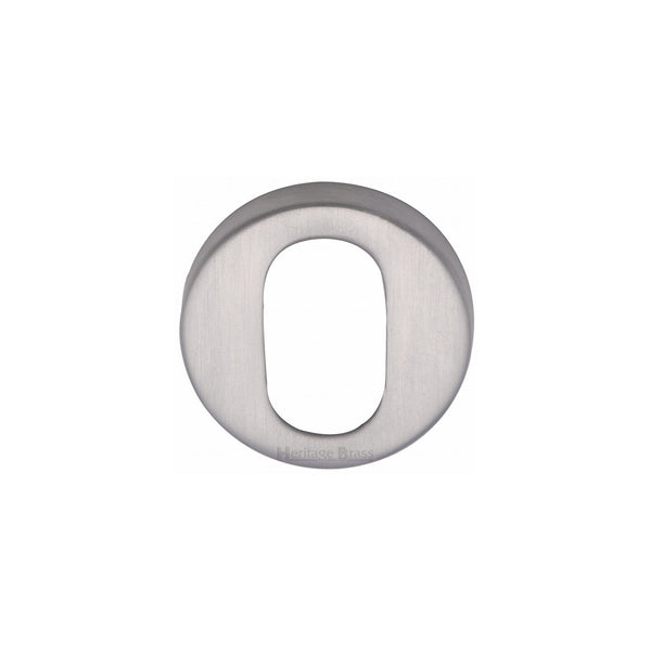 Oval Profile Cylinder Escutcheon Round - V4009 by M Marcus - Heritage Brass