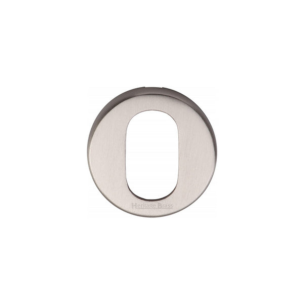 Oval Profile Cylinder Escutcheon Round - V4009 by M Marcus - Heritage Brass