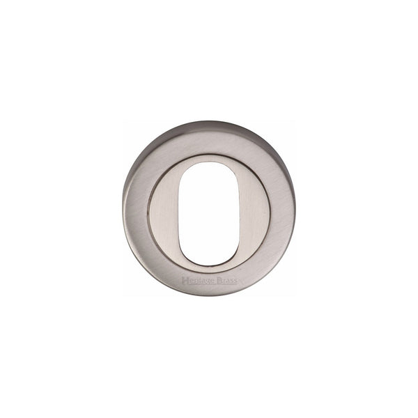 Oval Profile Cylinder Escutcheon Round - V4010 by M Marcus - Heritage Brass