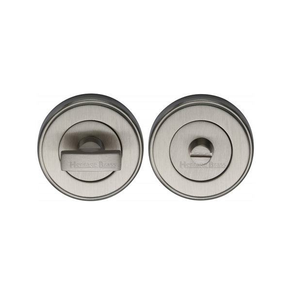 Round Bathroom Turn & Release - V4040 by M Marcus - Heritage Brass