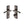 Sophia Door Handle on Plate by M Marcus - Heritage Brass