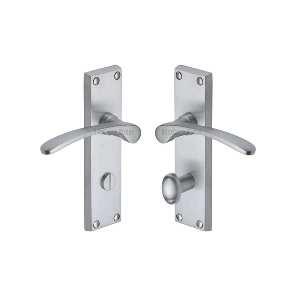 Sophia Door Handle on Plate by M Marcus - Heritage Brass