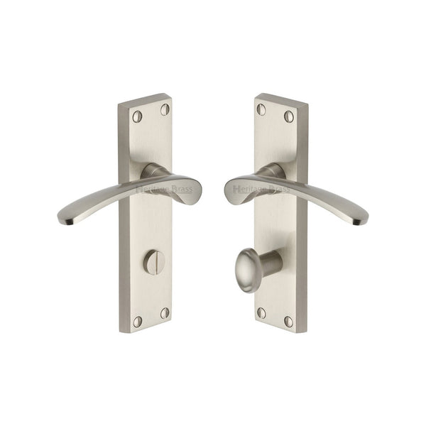 Sophia Door Handle on Plate by M Marcus - Heritage Brass