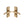 Sophia Short Door Handle on Plate by M Marcus - Heritage Brass