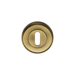 Standard Key Escutcheon Round - V5000 by M Marcus - Heritage Brass