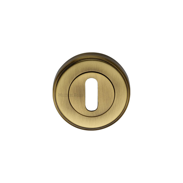 Standard Key Escutcheon Round - V5000 by M Marcus - Heritage Brass