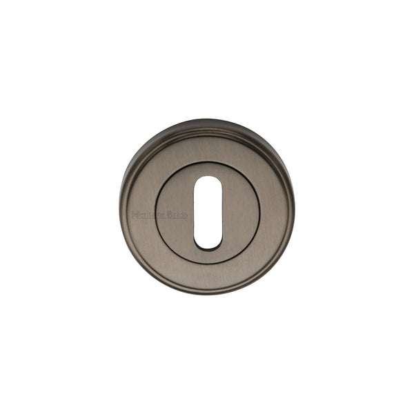 Standard Key Escutcheon Round - V5000 by M Marcus - Heritage Brass