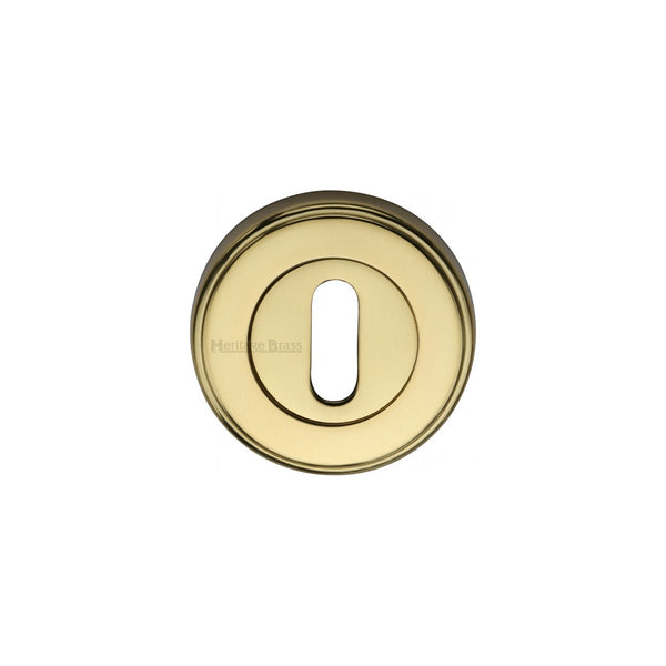 Standard Key Escutcheon Round - V5000 by M Marcus - Heritage Brass