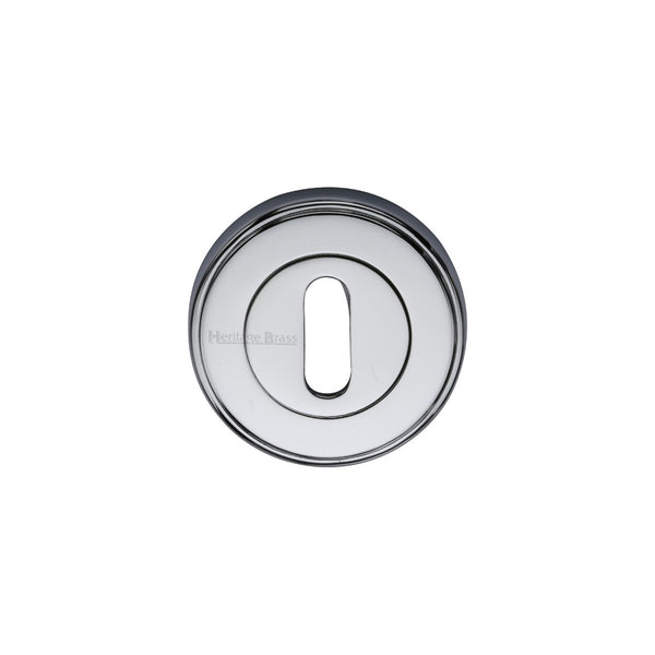 Standard Key Escutcheon Round - V5000 by M Marcus - Heritage Brass