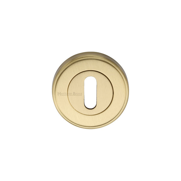 Standard Key Escutcheon Round - V5000 by M Marcus - Heritage Brass