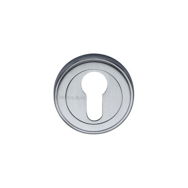Euro Profile Cylinder Escutcheon Round - V5020 by M Marcus - Heritage Brass