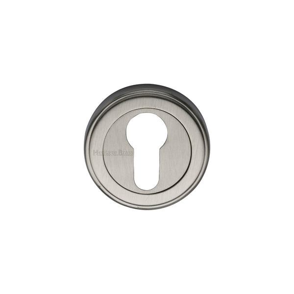 Euro Profile Cylinder Escutcheon Round - V5020 by M Marcus - Heritage Brass