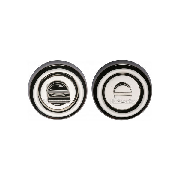 Round Bathroom Turn & Release - V6720 by M Marcus - Heritage Brass